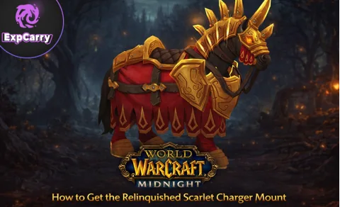 World of Warcraft: Midnight: cómo conseguir la montura Relinquished Scarlet Charger