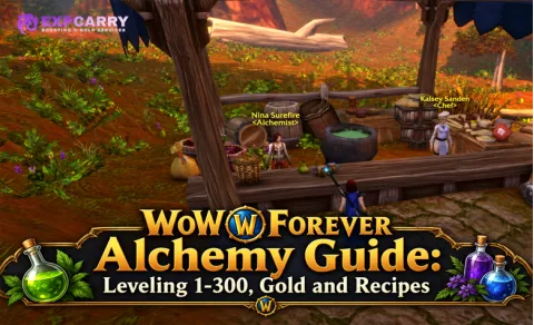 Guía de Alquimia de WoW Forever: subir de 1 a 300, oro y recetas