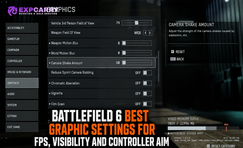 Battlefield 6 Best Graphic Settings for FPS, Visibility and Controller Aim Battlefield 6 Best Graphic Settings for FPS, Visibility and Controller Aim