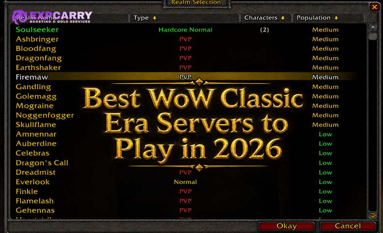 Best WoW Classic Era Servers to Play in 2026