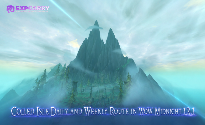 Coiled Isle Daily and Weekly Route in WoW Midnight 12.1
