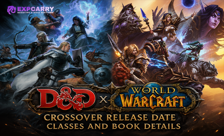 D&D World of Warcraft Crossover Release Date Classes and Book Details