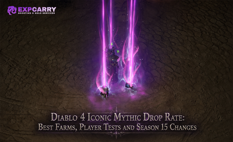 Diablo 4 Iconic Mythic Drop Rate: Best Farms, Player Tests and Season 15 Changes