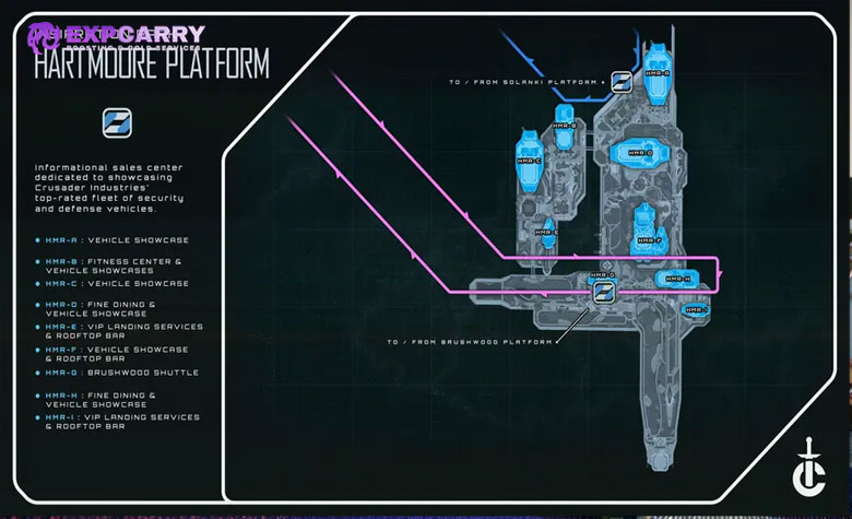Hartmoore platform in Siege of Orison