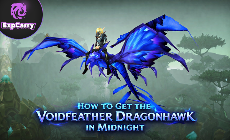 Voidfeather Dragonhawk in WoW Midnight hat einen klaren Unlock-Weg