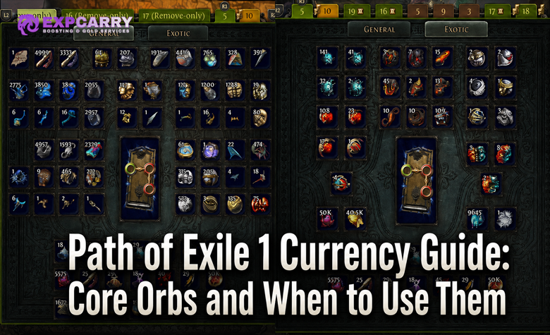 Path of Exile 1 Währungs-Guide: Wichtige Sphären richtig nutzen