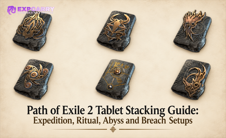 Path of Exile 2 Tablet Stacking Guide: Expedition, Ritual, Abyss and Breach Setups Path of Exile 2 Tablet Stacking Guide: Expedition, Ritual, Abyss and Breach Setups