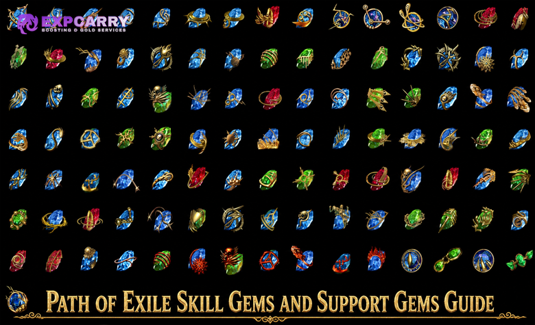 Path of Exile 1 Fertigkeitsgemmen und Unterstützungsgemmen Guide