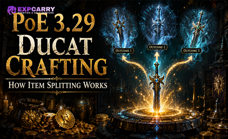 PoE 3.29 Ducat Crafting: Items teilen und verändern