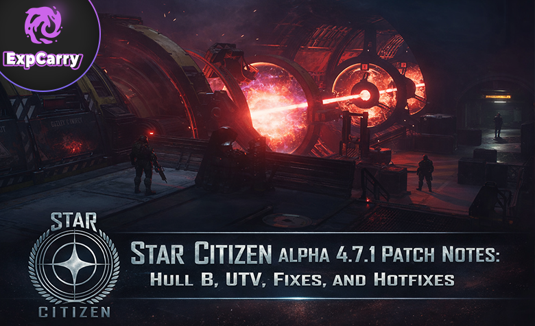 Star Citizen Alpha 4.7.1 Patch Notes: Hull B, UTV, Fixes, and Hotfixes