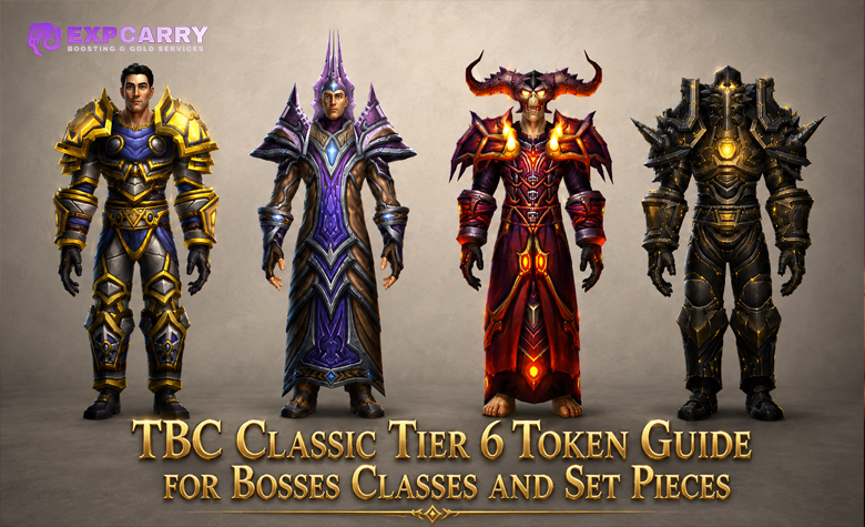 TBC Classic Tier 6 Token Guide for Bosses Classes and Set Pieces