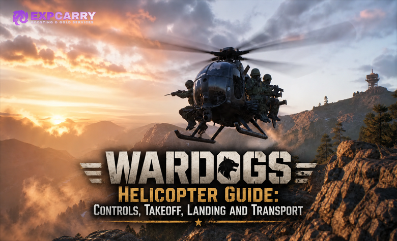 WARDOGS Helikopter-Guide: Steuerung, Start, Landung und Transport