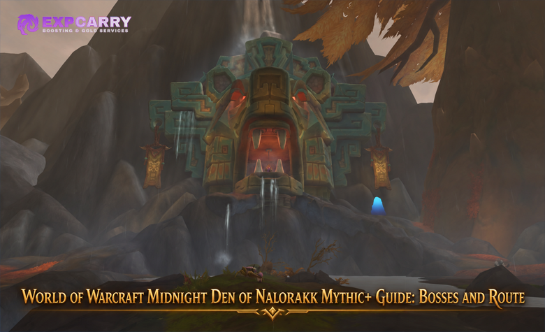World of Warcraft Midnight Den of Nalorakk Mythic+ Guide: Bosses and Route