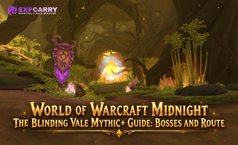 World of Warcraft Midnight The Blinding Vale Mythic+ Guide: Bosses and Route