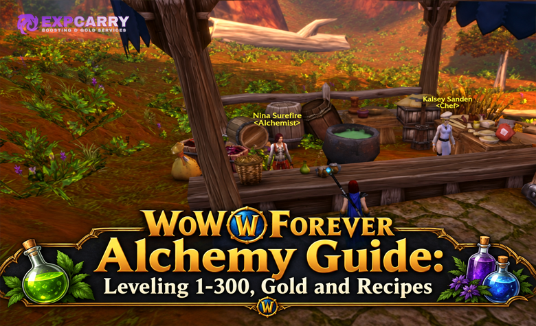 WoW Forever Alchemy Guide: Leveling 1-300, Gold and Recipes WoW Forever Alchemy Guide: Leveling 1-300, Gold and Recipes