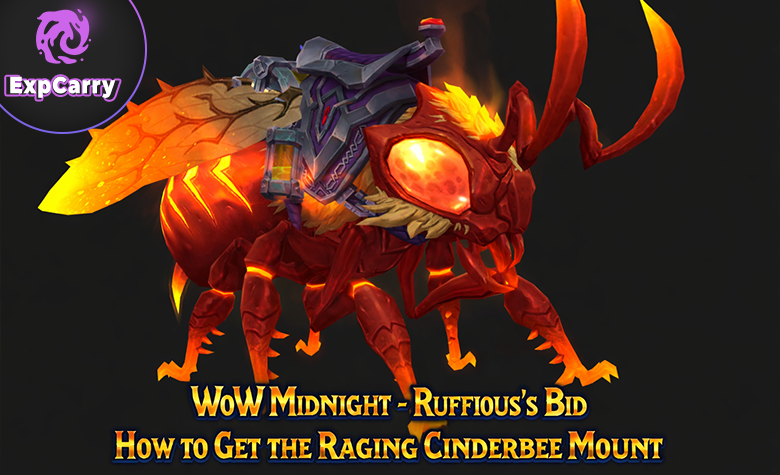 WoW Midnight – Ruffious' Angebot – So erhältst du das Reittier Wütende Aschenbiene