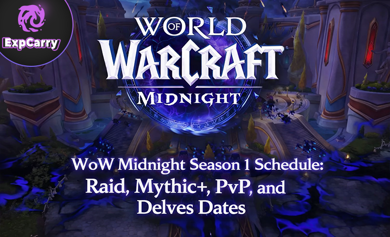WoW Midnight Saison 1 Zeitplan: Raid-, Mythisch+-, PvP- und Gewölbe-Termine