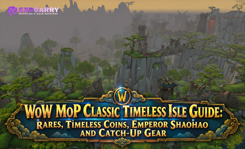 WoW MoP Classic Zeitlose Insel Guide: Rares, Zeitlose Münzen, Kaiser Shaohao und Catch-Up-Ausrüstung