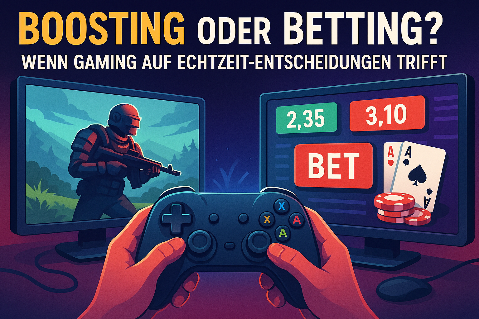 Boosting or Betting? When Gaming Meets Real-Time Decisions