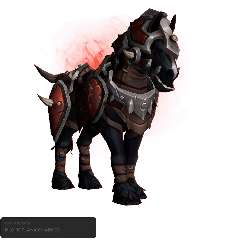 Bloodflank Charger Wow Mount Expcarry Boosting Service