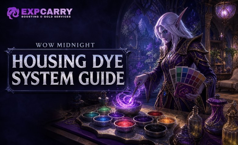 WoW Patch 12.1 Housing Dye System Guide: Dye Categories, Conversion and New Colors WoW Patch 12.1 Housing Dye System Guide: Dye Categories, Conversion and New Colors