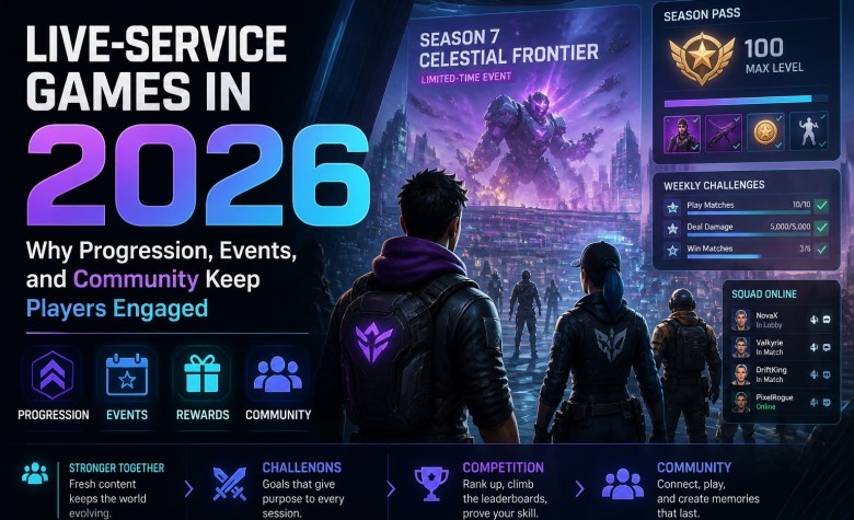 Live-Service Games in 2026: Why Progression, Events, and Community Keep Players Engaged
