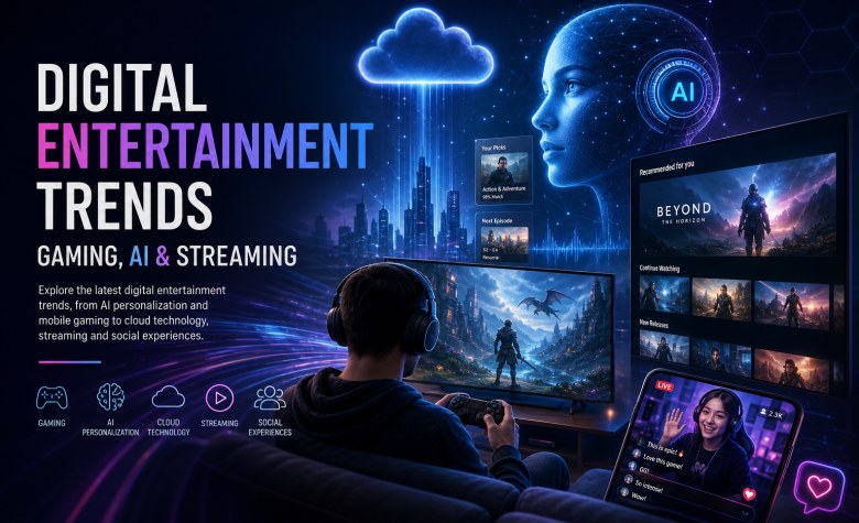 Digital Entertainment Trends: Gaming, AI & Streaming