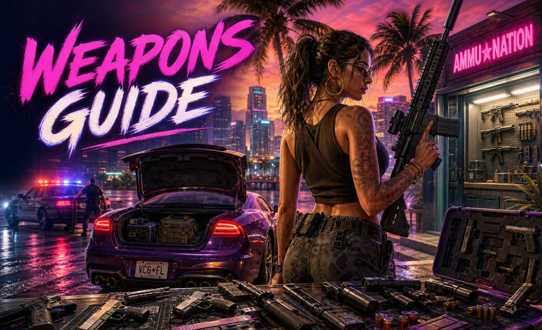 GTA 6 Weapons: Confirmed Guns, Loadouts & Weapon System