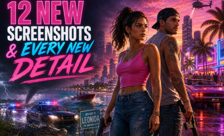 GTA 6 Game Informer: 12 New Screenshots & Every New Detail