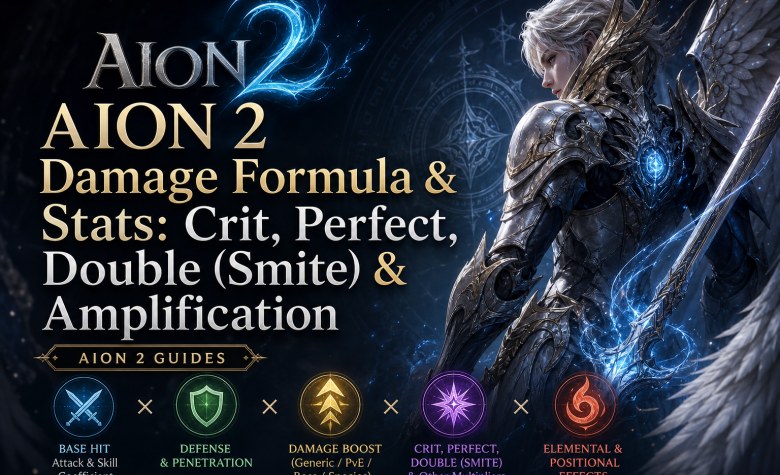 AION 2 Damage Formula & Stats: Crit, Perfect, Double (Smite) & Amplification AION 2 Damage Formula & Stats: Crit, Perfect, Double (Smite) & Amplification