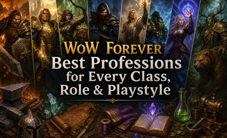WoW Forever: Beste Berufe für jede Klasse und Rolle