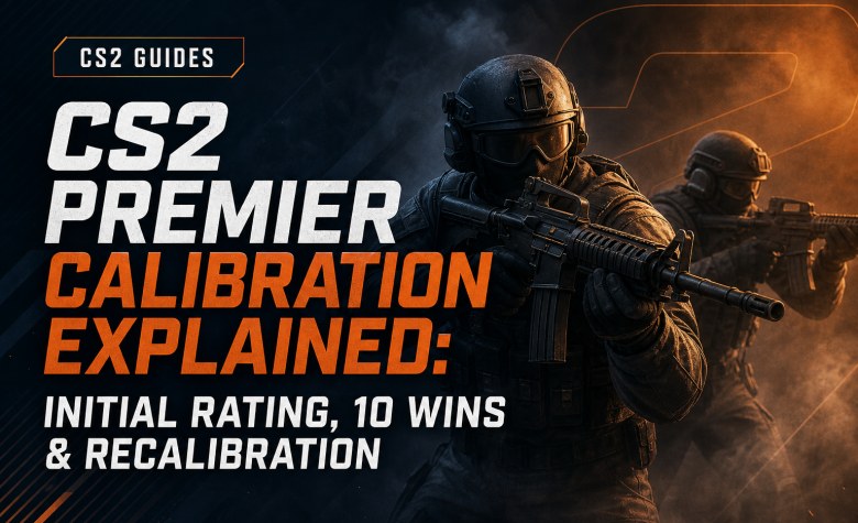 CS2 Premier Kalibrierung erklärt: Start-Rating, 10 Siege & Rekalibrierung