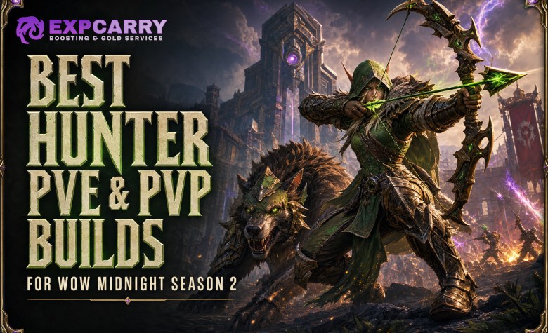 Best Hunter PvE & PvP Builds for WoW Midnight Season 2
