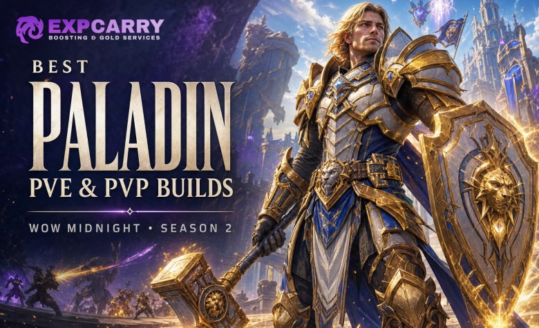 Best Paladin PvE & PvP Builds for WoW Midnight Season 2