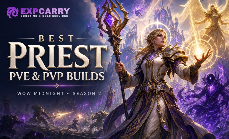 Best Priest PvE & PvP Builds WoW Midnight Season 2