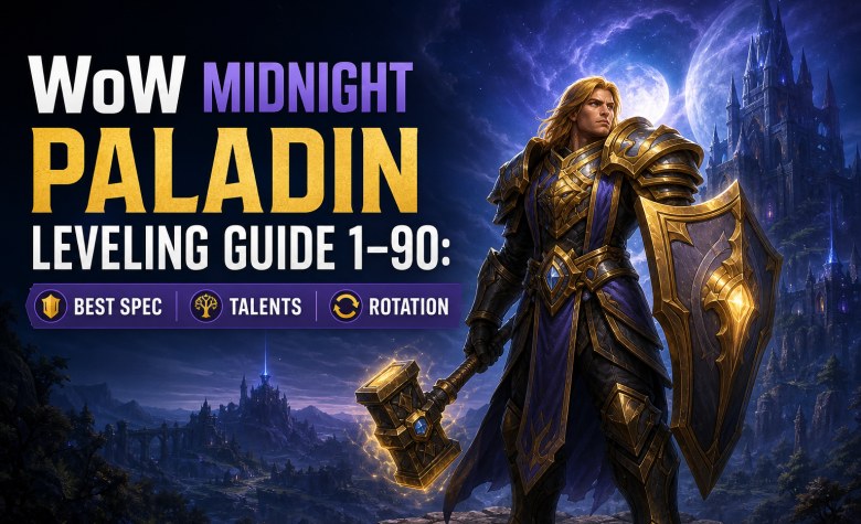 WoW Midnight Paladin-Levelguide 1–90: Beste Spezialisierung, Talente und Rotation
