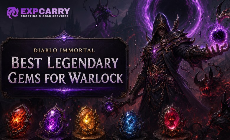 Best Legendary Gems for Warlock in Diablo Immortal