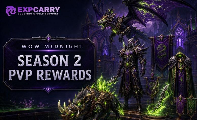 WoW Midnight Season 2 PvP Rewards: Mounts, Illusion, Titles and Elite Sets