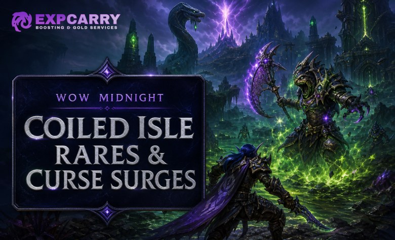 Coiled Isle Rares and Curse Surges Guide